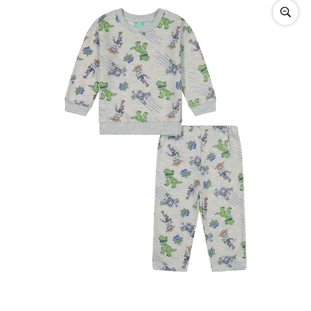 NWT gray Toy Story matching set size 24 months